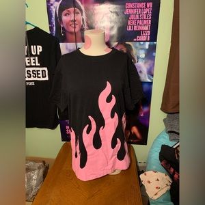 Pink Flames Tee